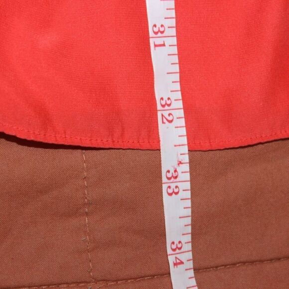 Parker Orange  Silk Mini Dress Women Size Small - Picture 14 of 14